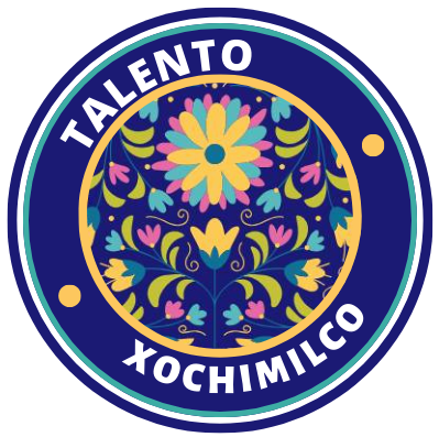 Logotipo de talento Xochimilco. AGenda digital de los talentos de esta alcaldía.